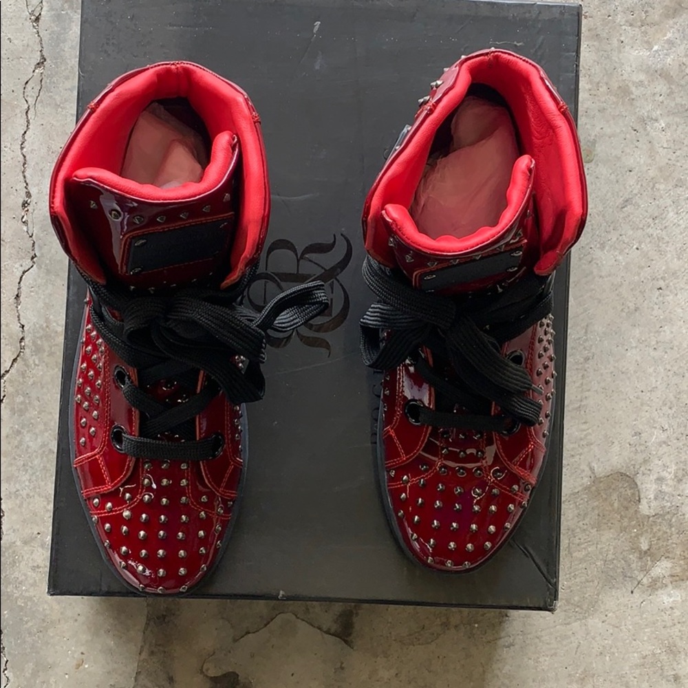 Sz 44 rock & republic primo boot red patient 11us